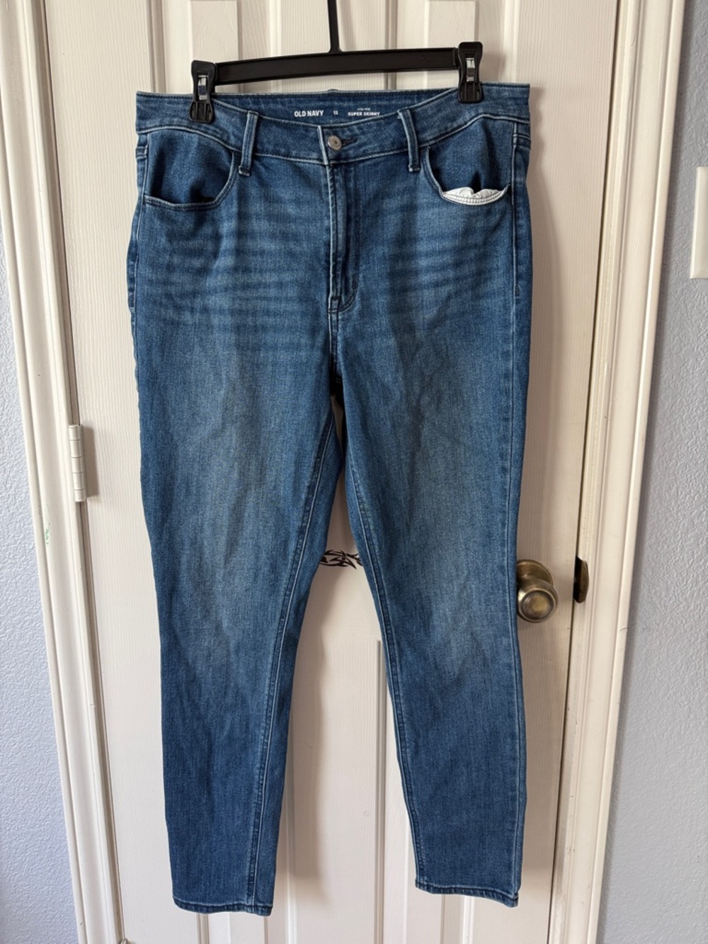 Old Navy Dark Blue Slim Leg Jeans